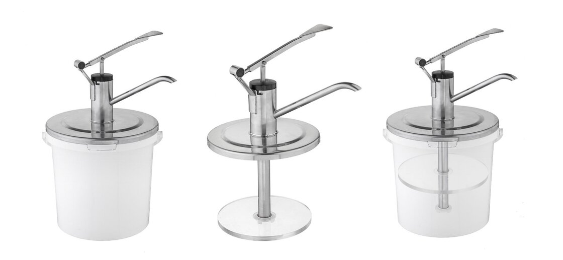 First Class Hebel-Dispenser mit Folgescheibe 3-5-10L