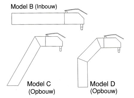 Modellen B, C en D op aanvraag