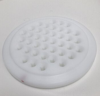 Forming plate white plastic for GS-2