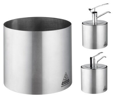 Housing for stainless steel bucket, model C