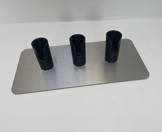 Voetplaat met houders voor 3 stuks Portion Pump (MAX)