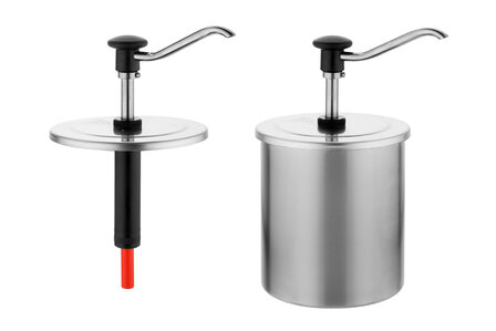 Combiset 3L met EBK drukknopdispenser
